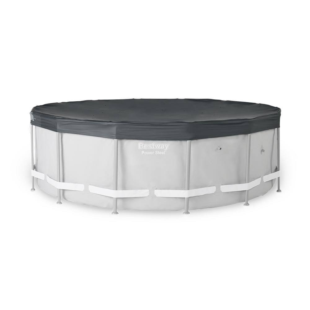 Bestway Steel Pro Max 12 ft. x 12 ft. Round 30 in. Deep Above Ground Frame Pool Package