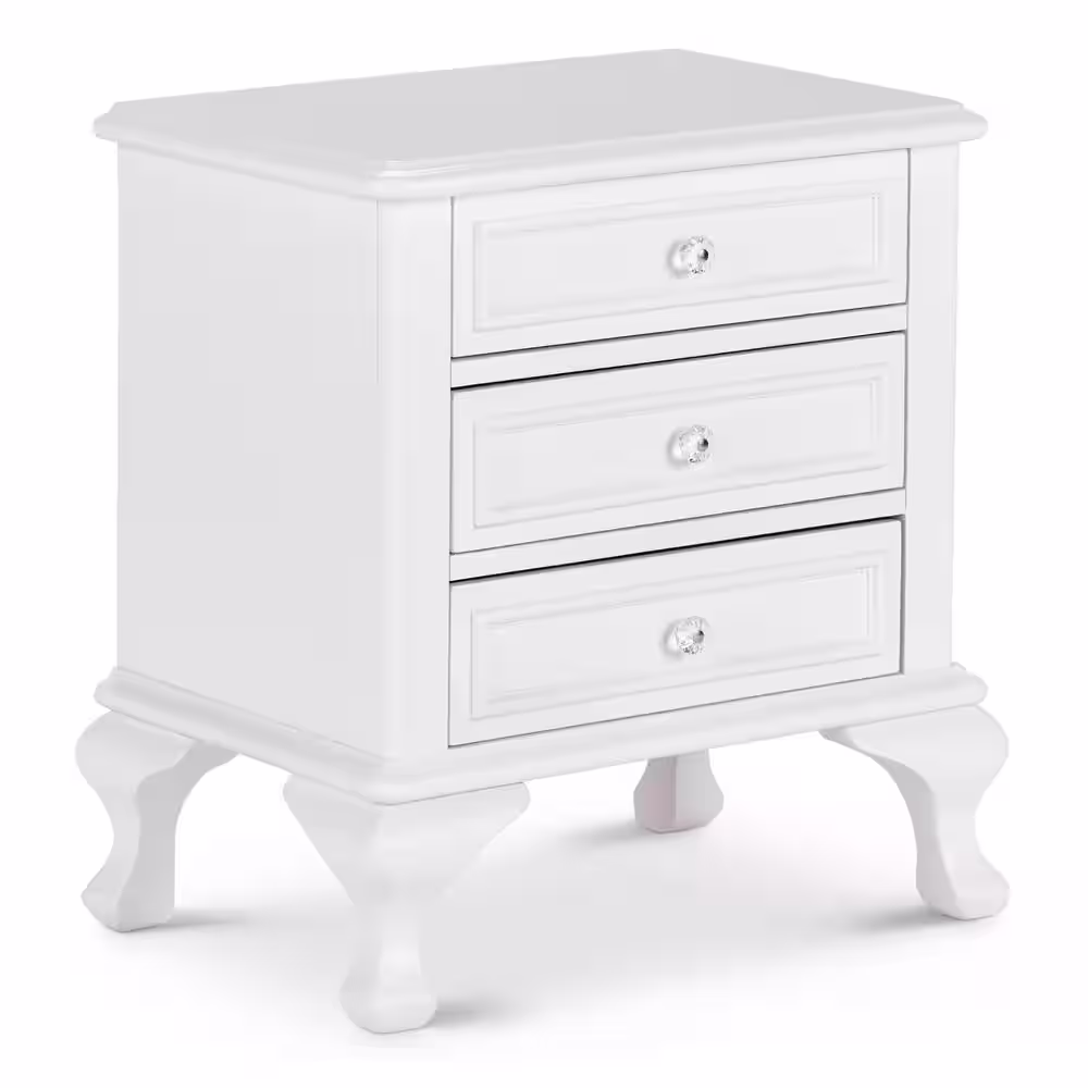 Picket House Furnishings Jenna 3-Piece White Full Panel Bedroom Set