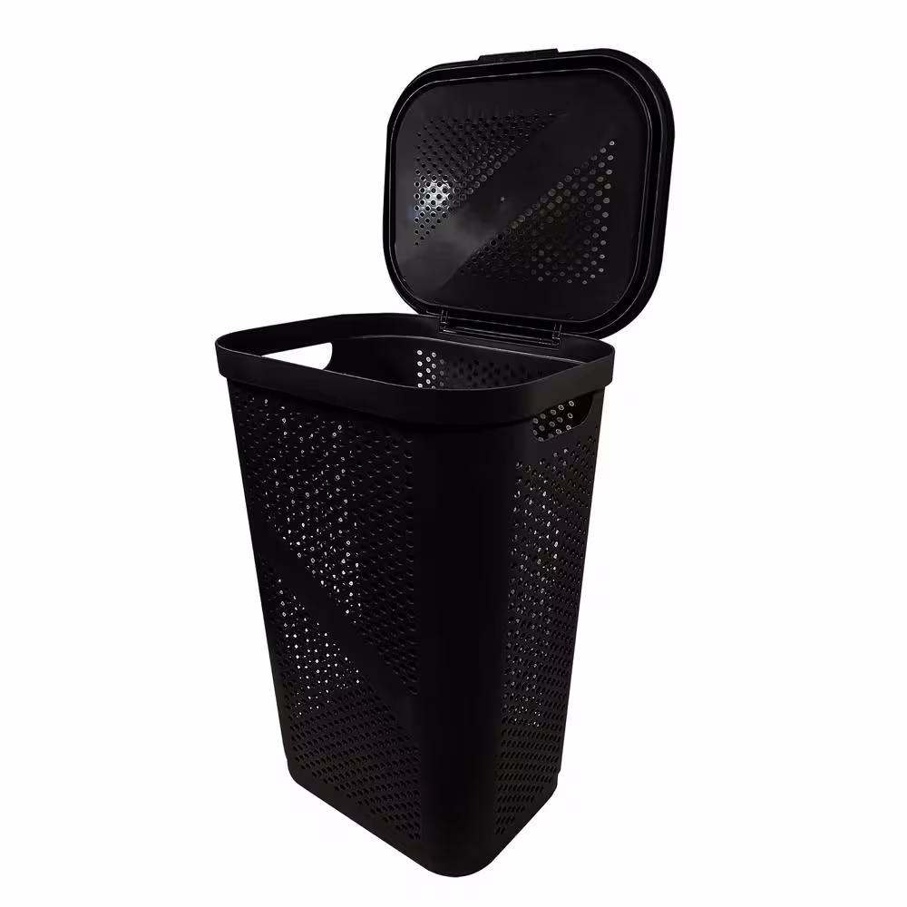 Modern Homes 60 L Laundry Hamper Brown