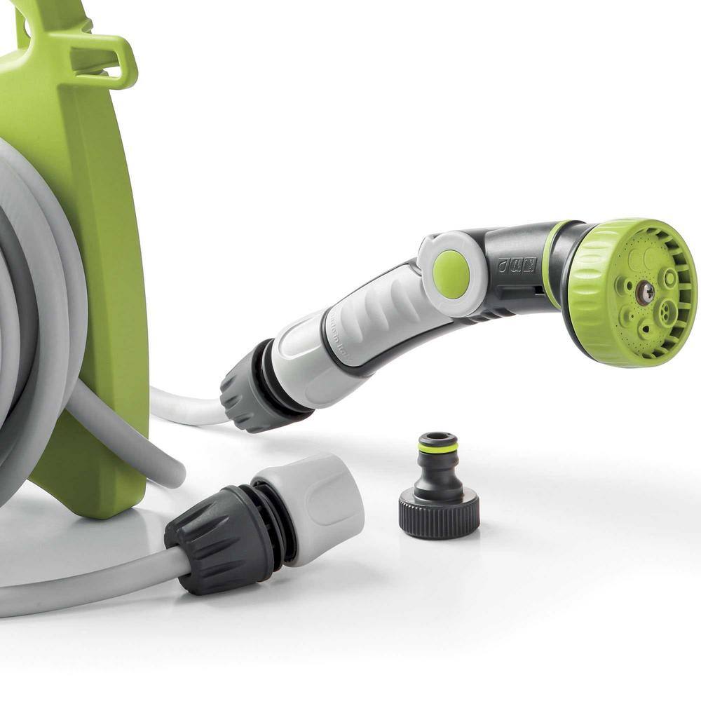 None 3/8 in. Dia x 33 ft. Hose with Hose Hanger Aqua Balcony