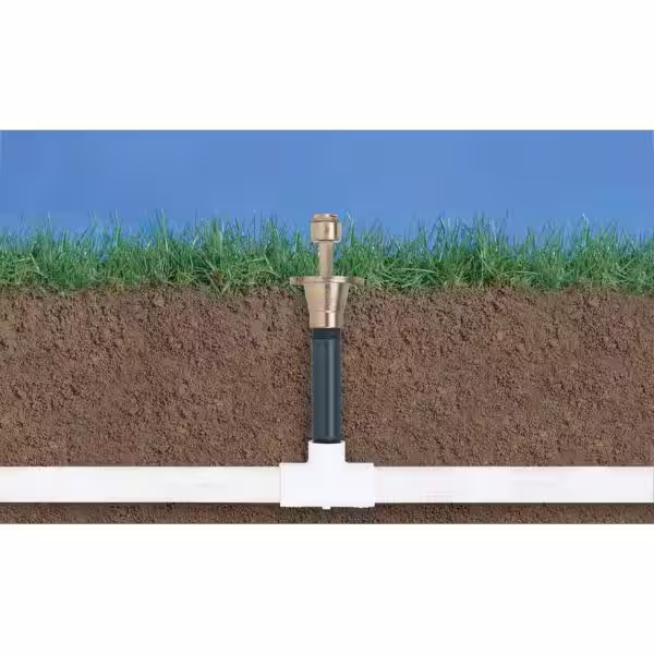 None 1/2 in. x 24 in. PVC Riser