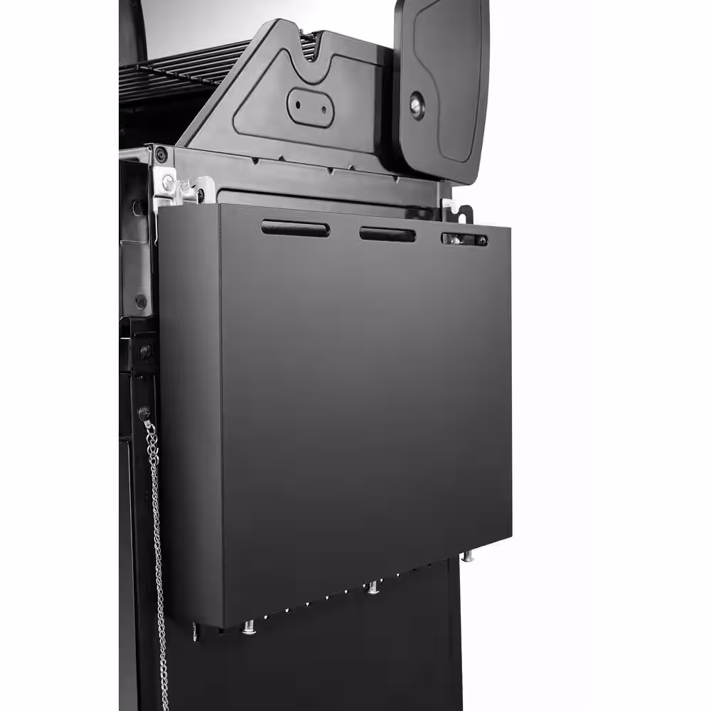 Dyna-Glo Premier 3-Burner Propane Gas Grill in Black with Folding Side Tables