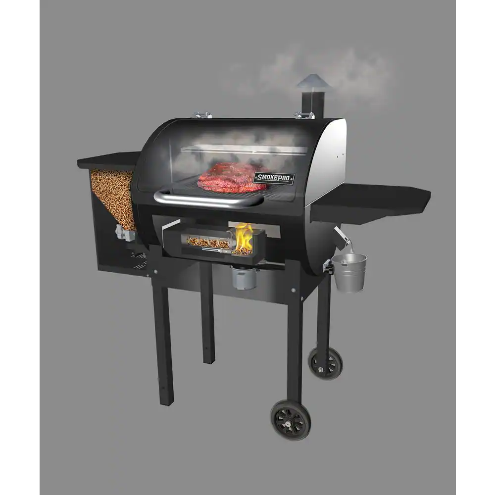 Camp Chef DLX Pellet Grill in Stainless Steel