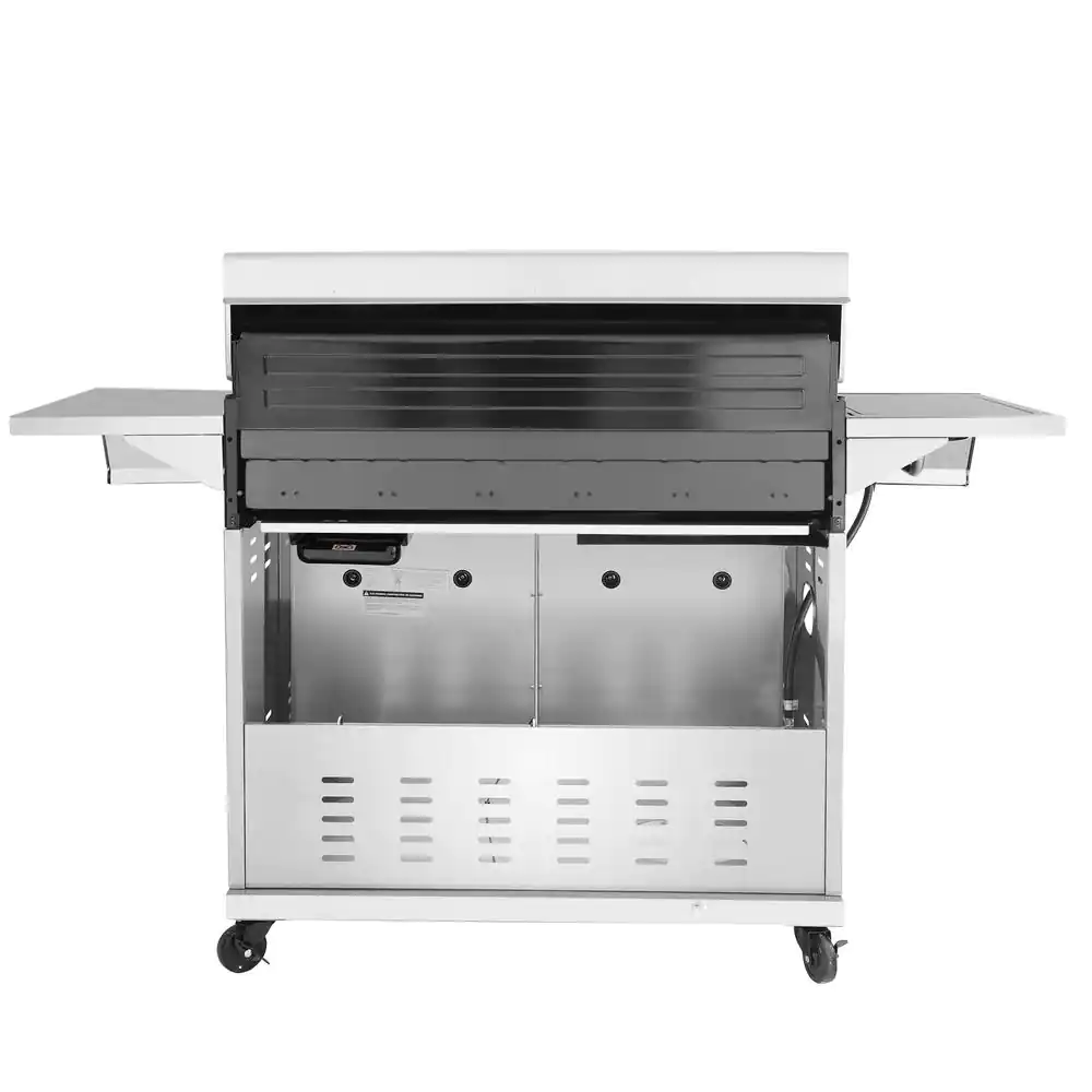 Royal Gourmet 6-Burner Propane Gas Grill in Stainless Steel with Sear Burner and Side Burner
