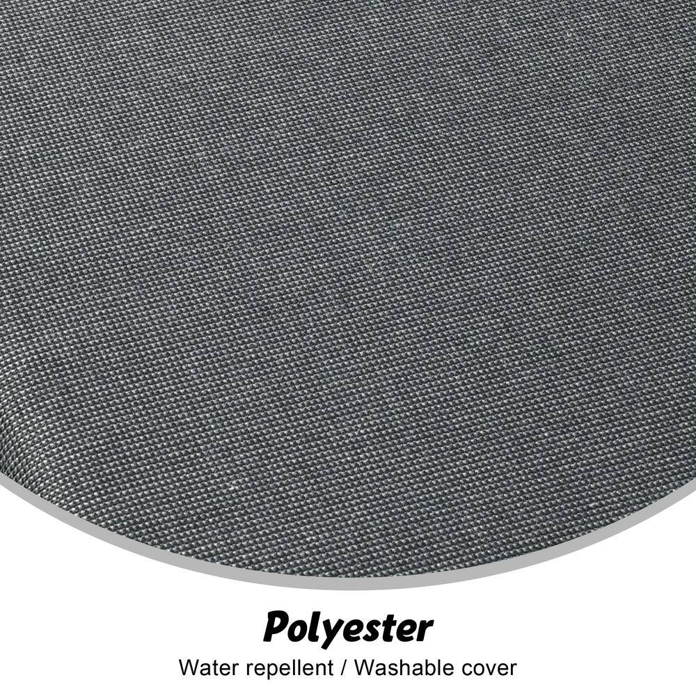 HOOOWOOO Echo Beige 6-Piece Wicker Multi-Function Patio Conversation Sofa Set with Swivel Rocking Chairs and Black Cushions