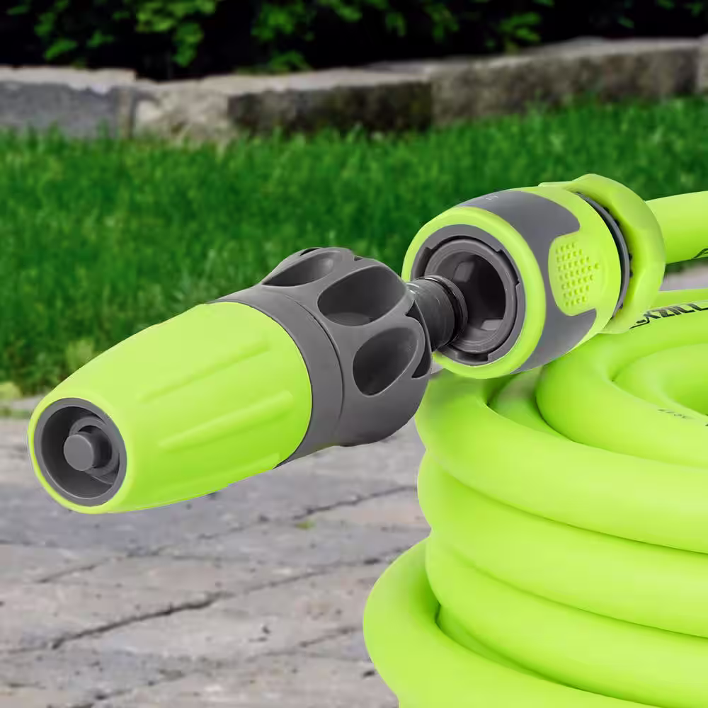 Flexzilla 1/2 in. x 50 ft. Quick Connect Attachments with Garden Hose Kit