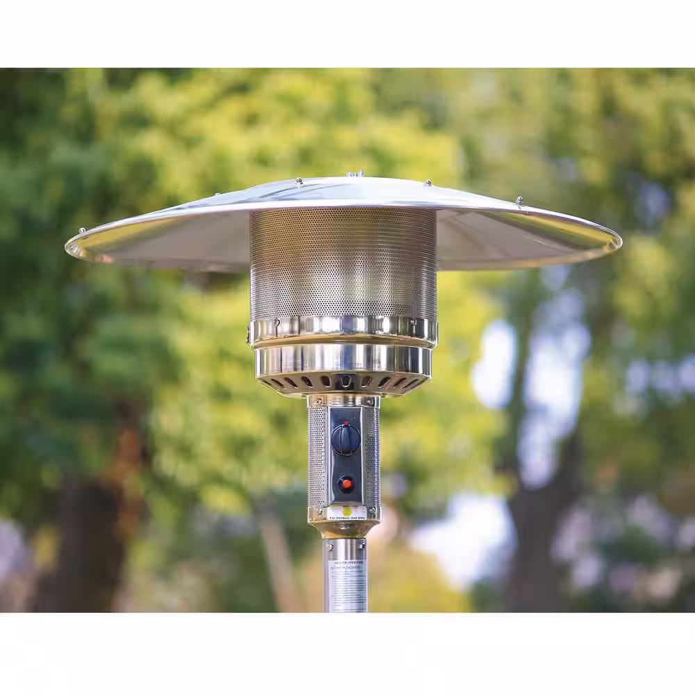 Hampton Bay 48000 BTU Stainless Steel Patio Heater