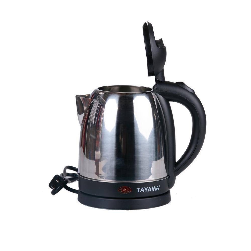 Tayama 6-Cup Stainless Steel Cordless Electric Kettle