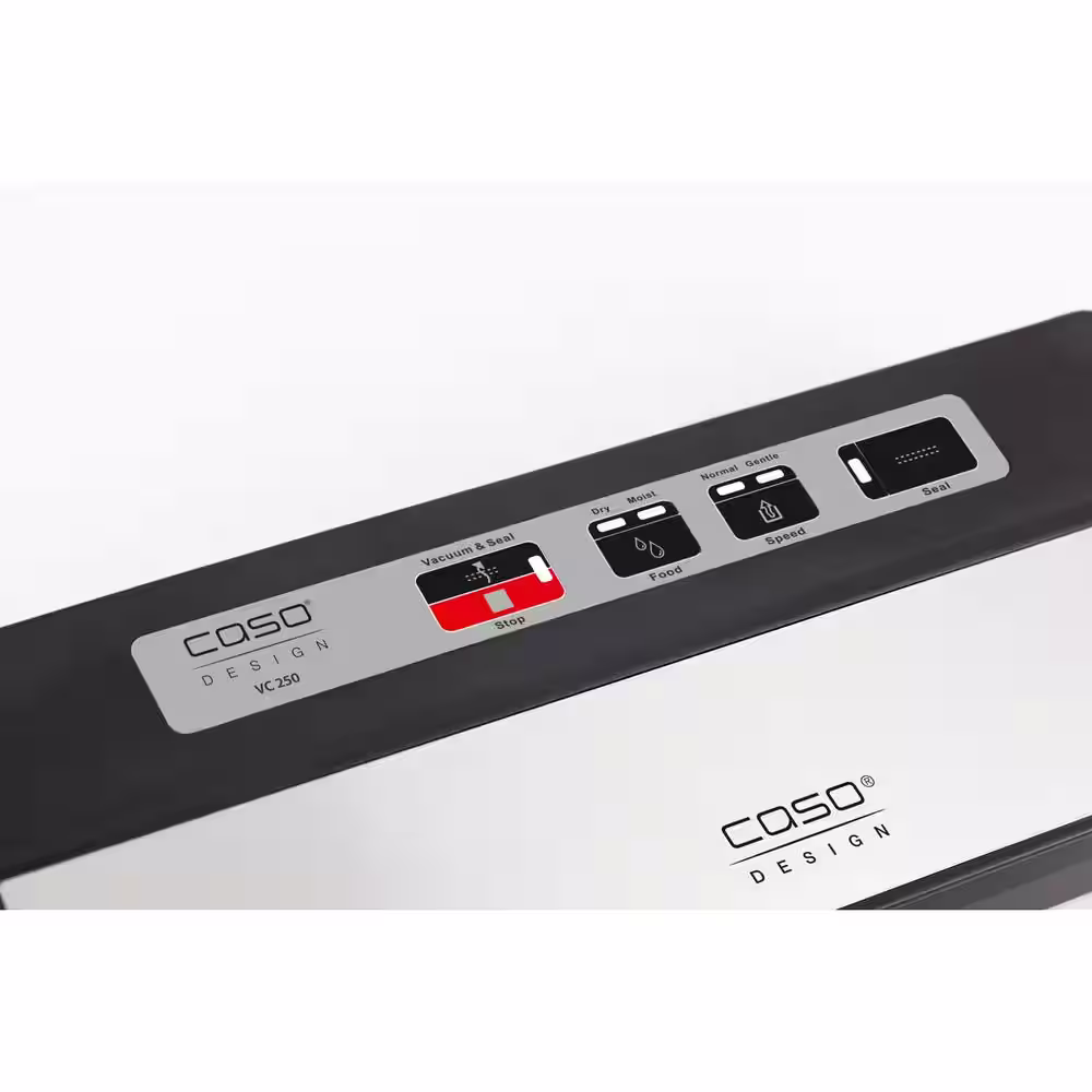 CASO Stainless Deluxe All-In-One Food Vacuum Sealer