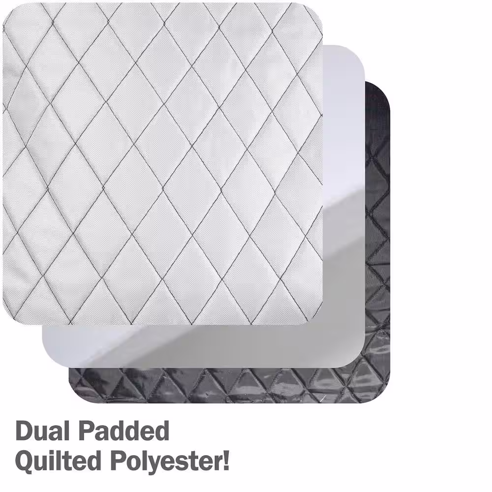 None 17-Gal. Quilted Under the Bed Bundle in Grey - Small and Medium