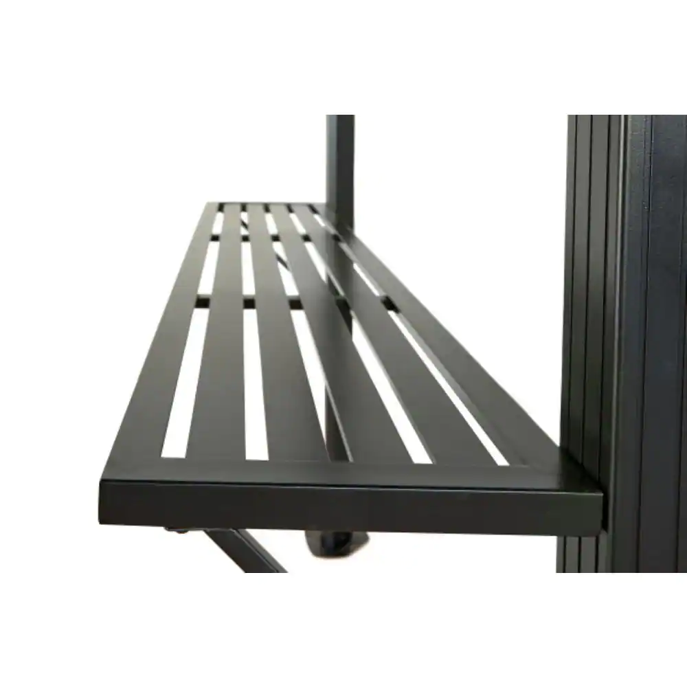 Sojag Dakota 6 ft. x 8 ft. Brown Grill Rustproof Aluminum Framed Gazebo