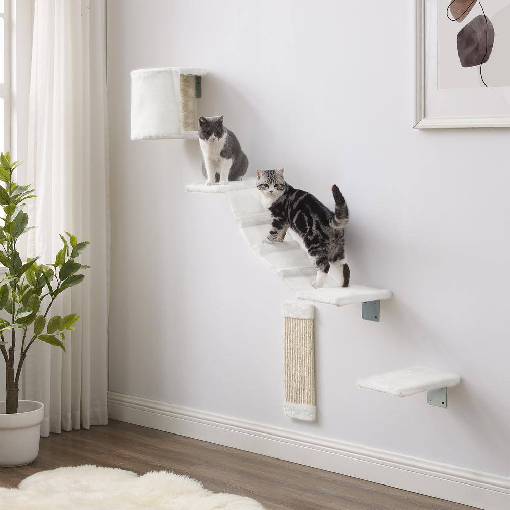 None Addison Wall Climber Cat Tree
