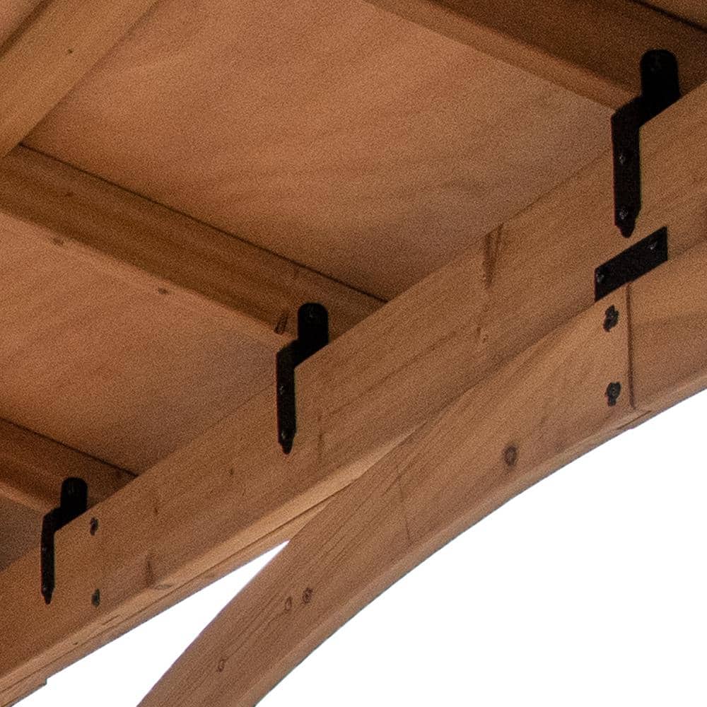 Lawnmaster Naples 12 ft. x 12 ft. Cedar Pergola Pavilion (Shingles not Included)