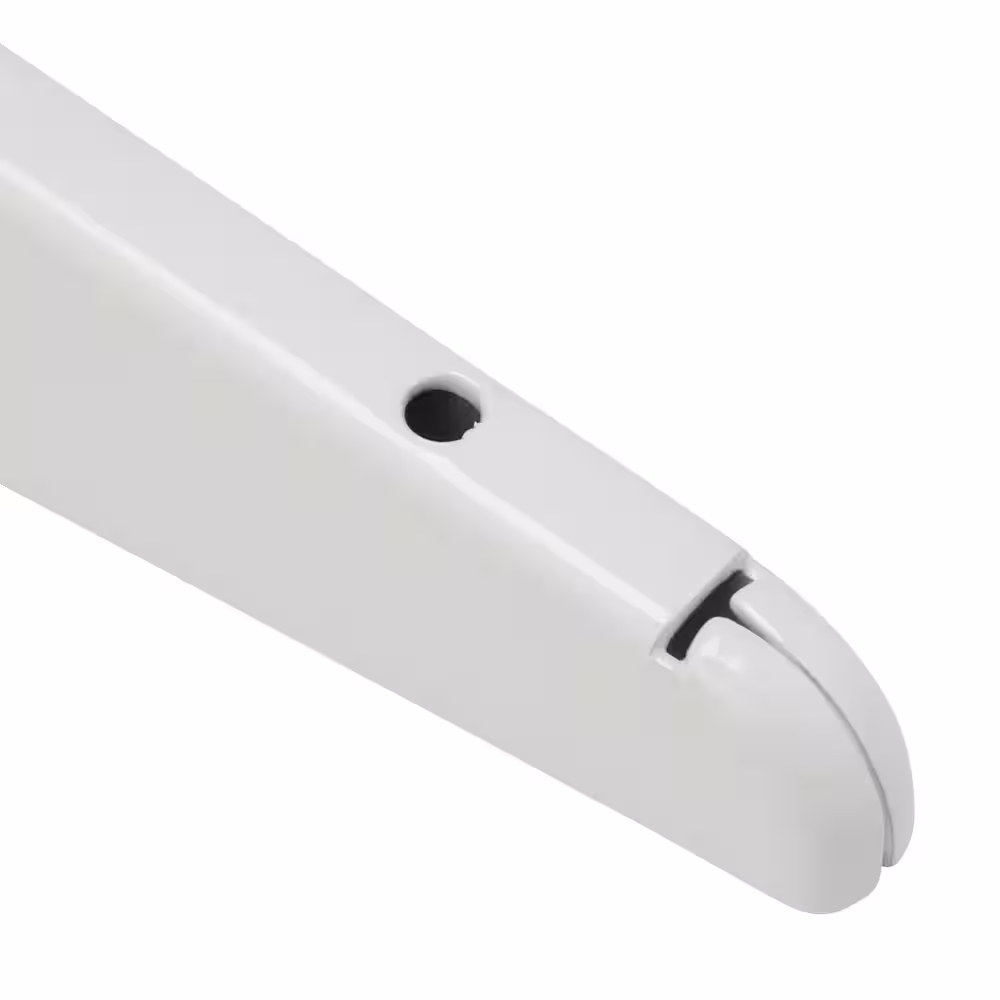 Everbilt 14.5 in. x 2.7 in. White Super Duty Shelf Bracket