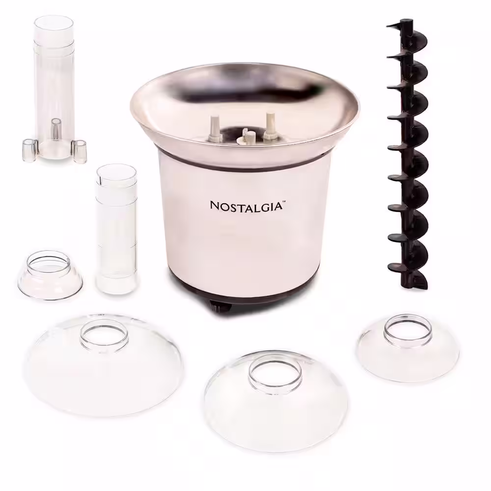 Nostalgia 4-Tier Stainless Steel Chocolate Fountain