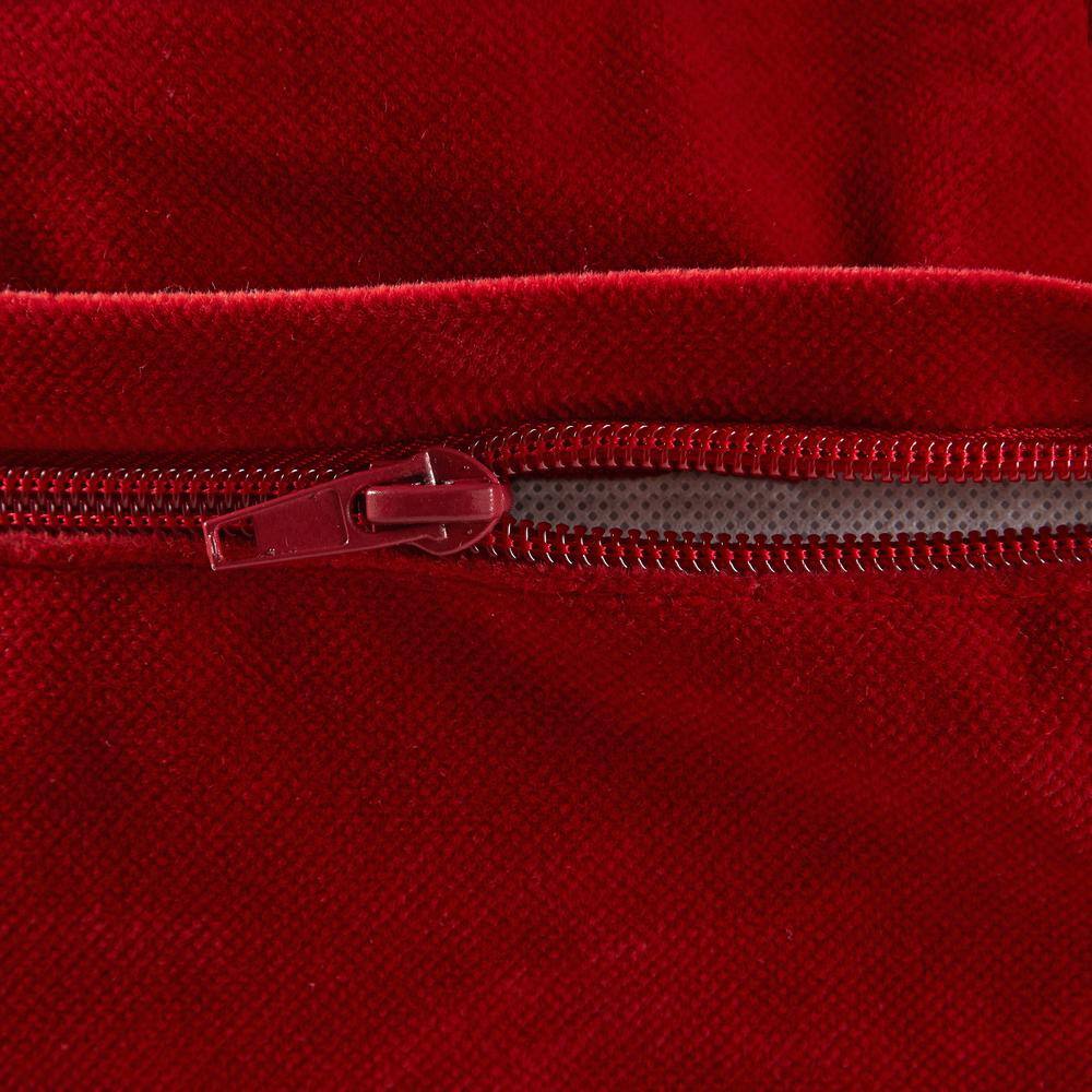 Happy Hounds Buster Large Crimson Sherpa Dog Bed