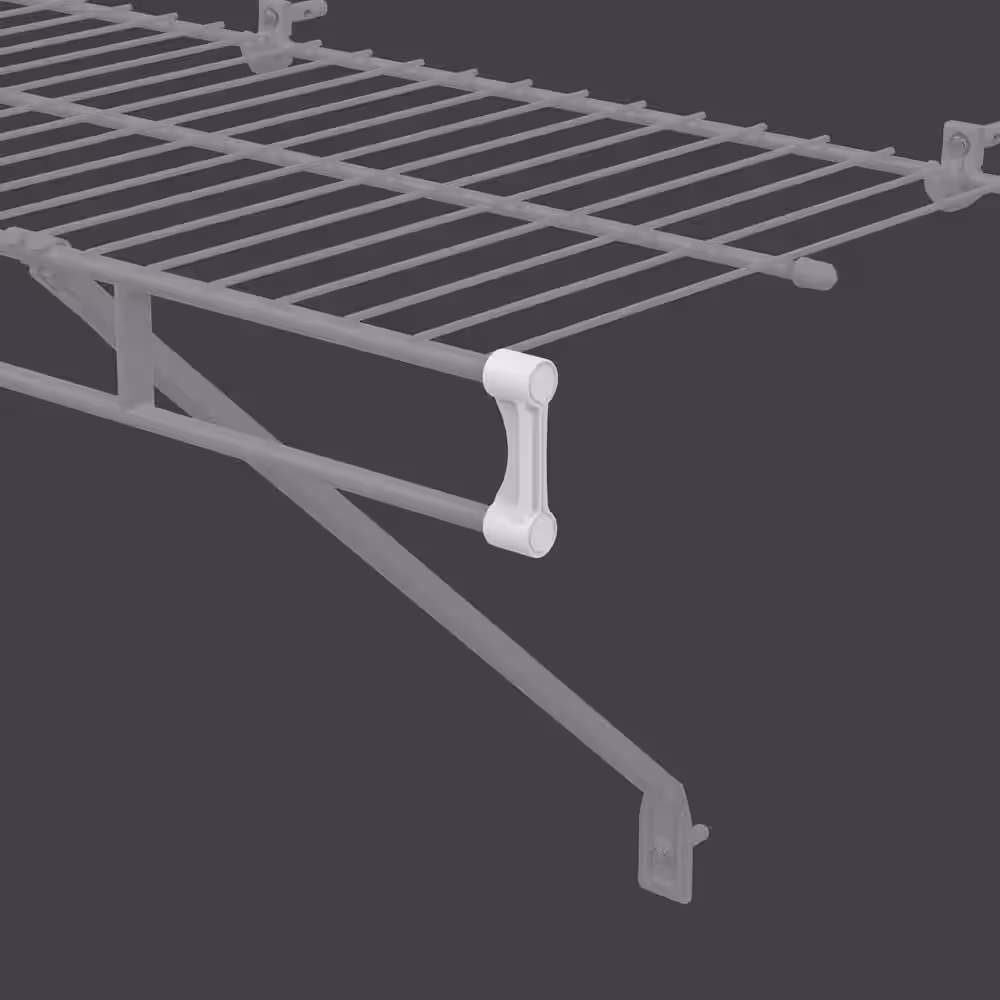 ClosetMaid ProPack Shelf and Rod Wire Shelving End Caps (36-Piece)
