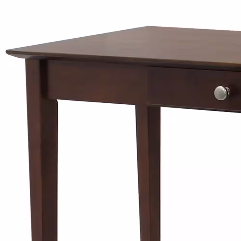 Winsome Wood Rochester 44 in. Walnut Rectangle Wood Console Table with Drawers