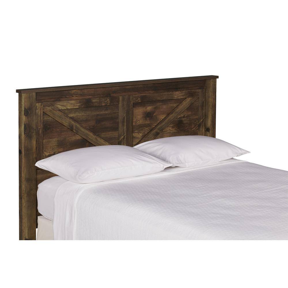 Ameriwood Brownwood Rustic Queen Headboard