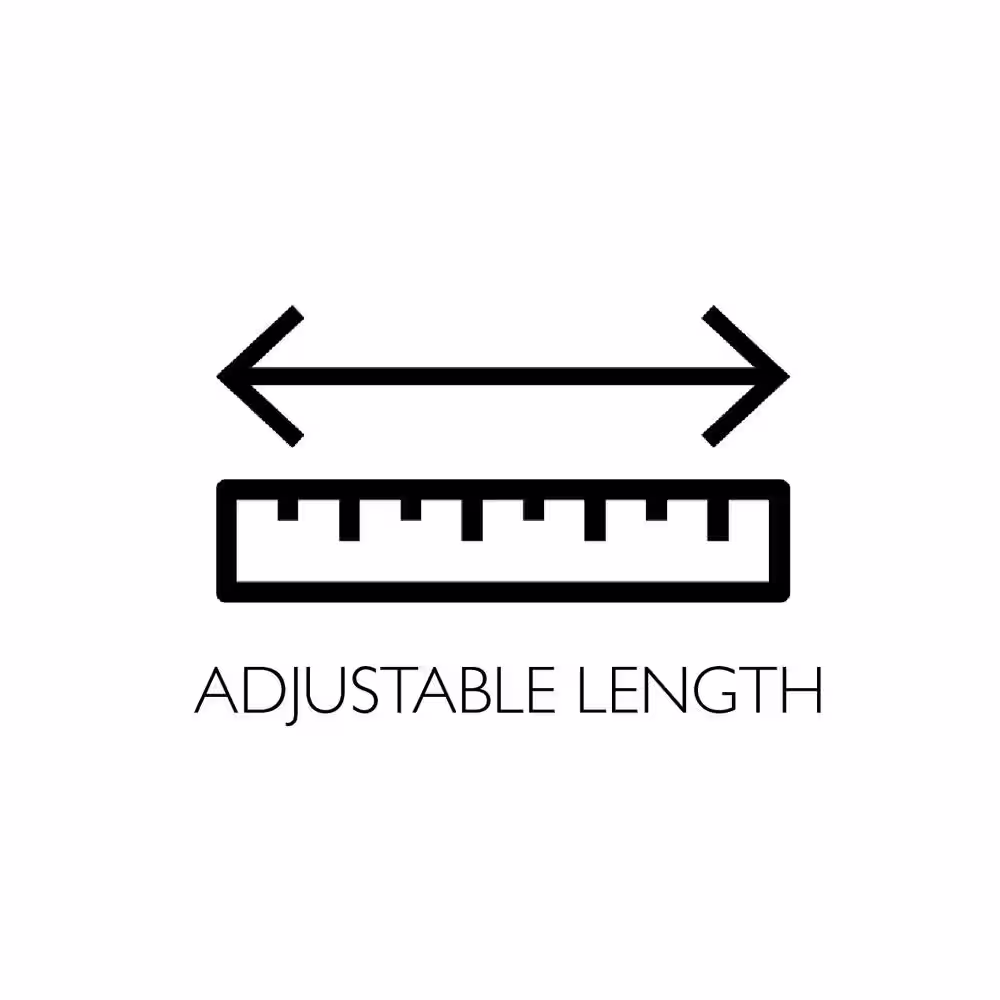 Design House 48 in. - 72 in. Polished Chrome Adjustable Closet Rod