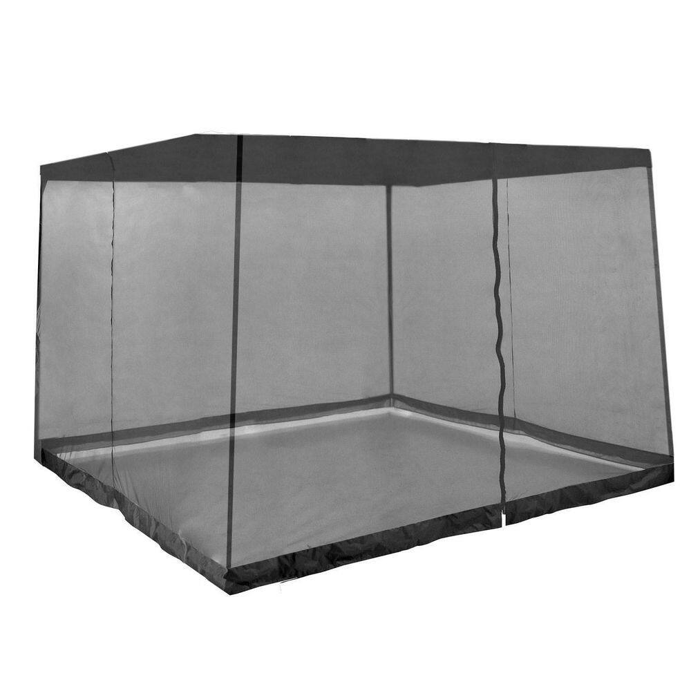 Z-SHADE Bug Screen 13' x 13' Instant Gazebo Screenroom (Screen Only) (2 Pack)
