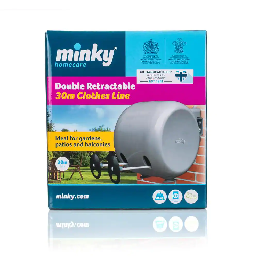 Minky 98 ft. Retractable Clothesline