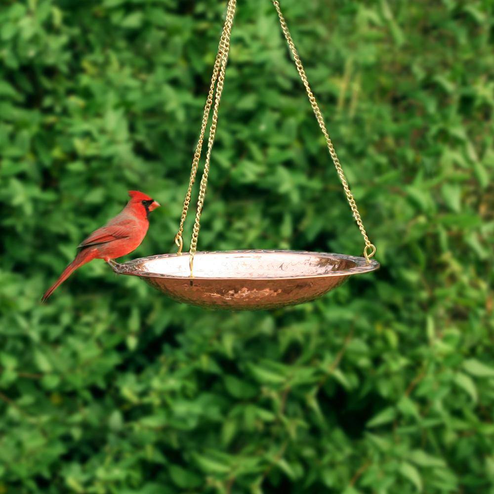 Good Directions Pure Copper Hanging Bird Bath