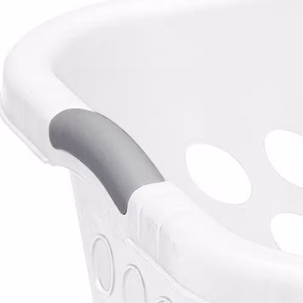 Sterilite Ultra Square Laundry Basket with Titanium Inserts (6-Pack)