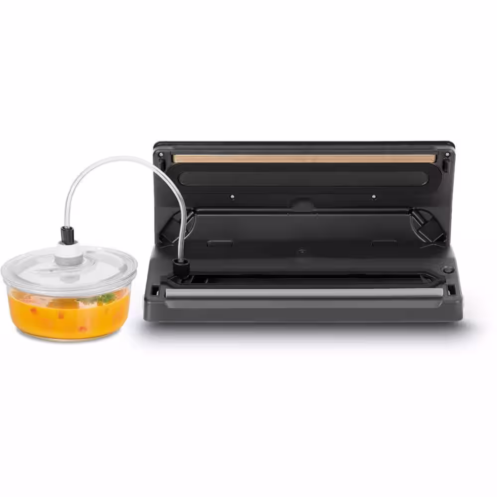 CASO Stainless Deluxe All-In-One Food Vacuum Sealer