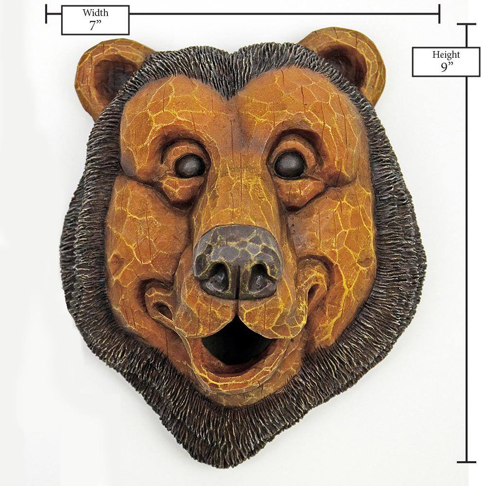 None Bird House Black Bear Face