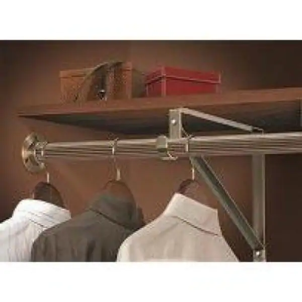 Lido Designs 12 in. x 11 in. Copper Oil-Rubbed Bronze Heavy-Duty Rod and Shelf Bracket