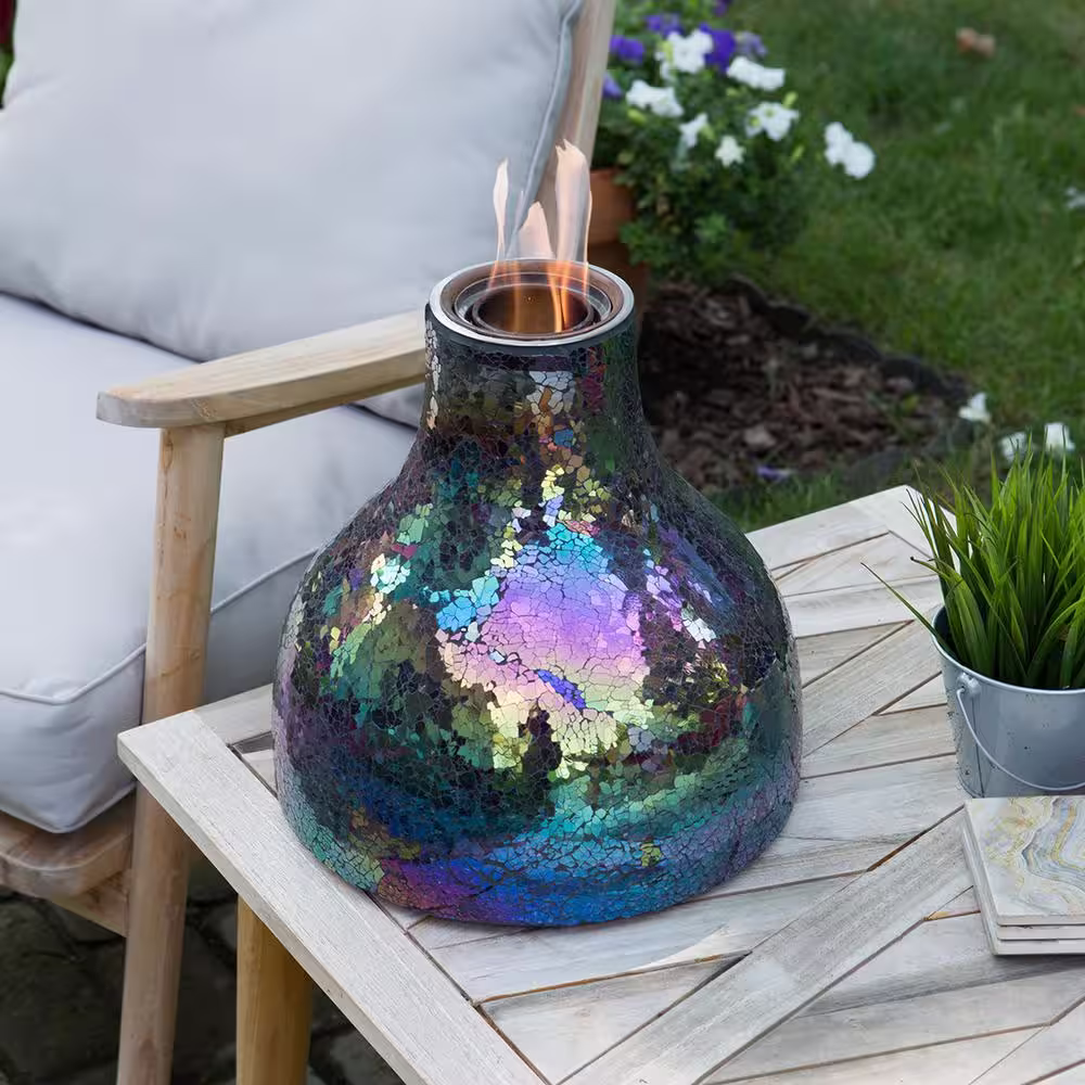 Echo Valley Echo-Flame Arco Iris Mosaic Magnum Accent Fireplace