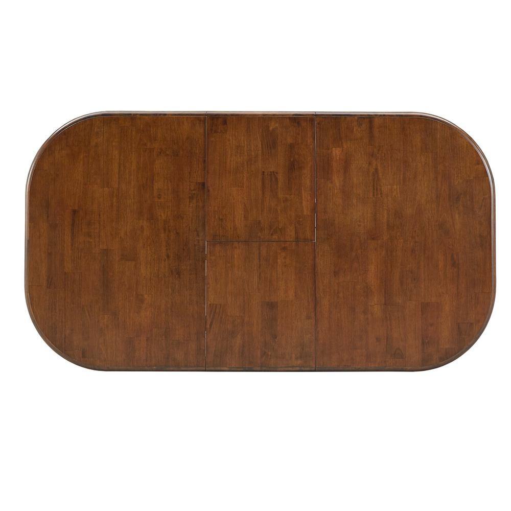 HomeSullivan Anna Antique Black Extendable Dining Table