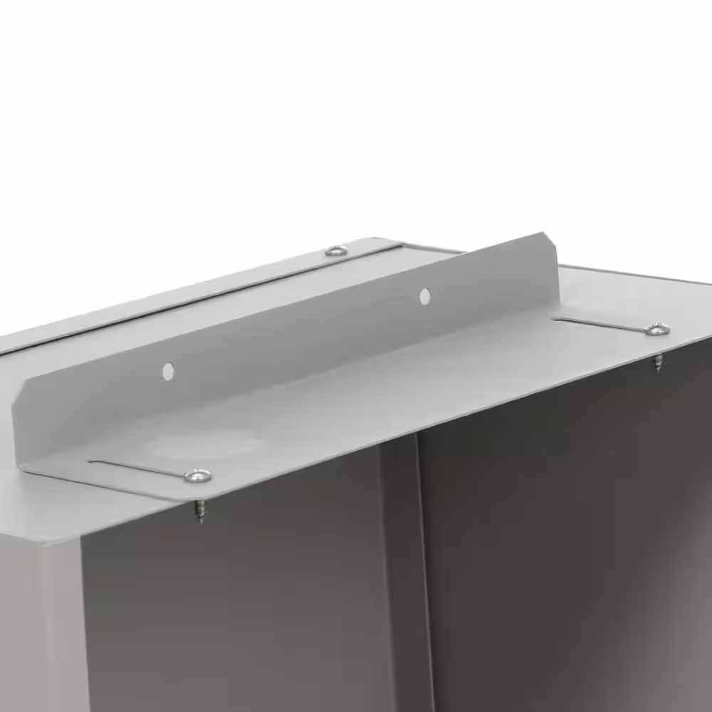 Rheem Cosmetic Pipe Cover Outdoor in Grey for Tankless Gas Water Heater