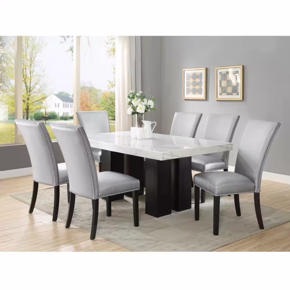Steve Silver Camila Espresso Rectangle Dining Table