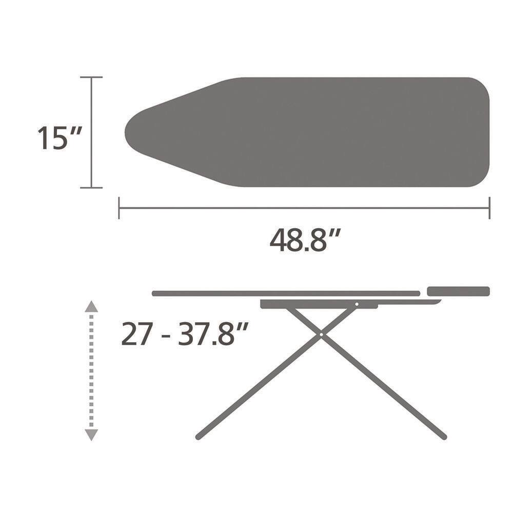 Brabantia SSIR - Cotton Flower 49 in. x 15 in. Ironing Board B