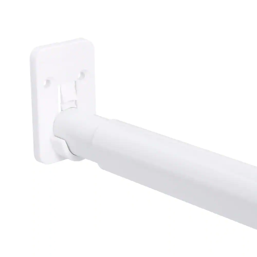 ClosetMaid Selectives 30 in. - 48 in. White Adjustable Teardrop Closet Rod