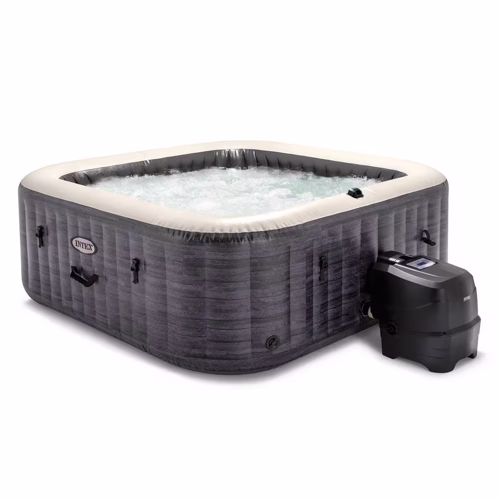 INTEX 6-Person 140-Jet Hot Tub with Tablet and Phone Tray