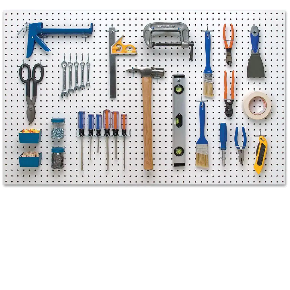 Everbilt 1/8 in Zinc Plated Steel Pegboard Organizer Assortment Kit (43-Piece)