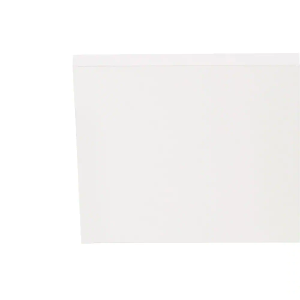 Veranda White Melamine Wood Shelf 11.75 in. D x 97 in. L