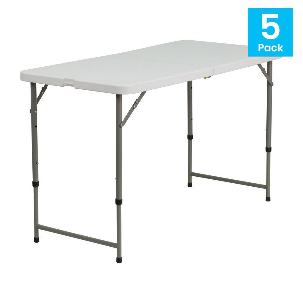 Carnegy Avenue Granite White Folding Table