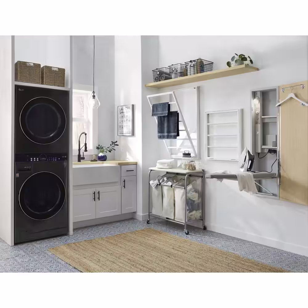 IRON-A-WAY Deluxe Electric Ironing Center with Swivel