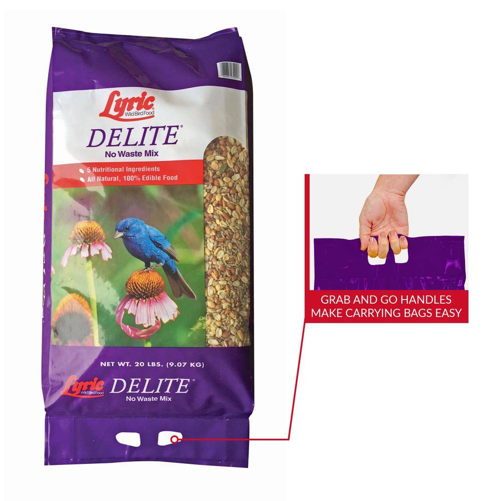 Lyric 20 lb. Delite High Protein No Waste Wild Bird Mix