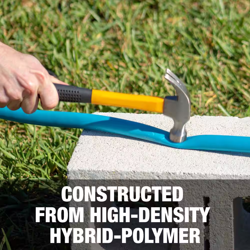 AQUA JOE 5/8 in. Dia. x 50 ft. Hybrid Polymer Garden Hose