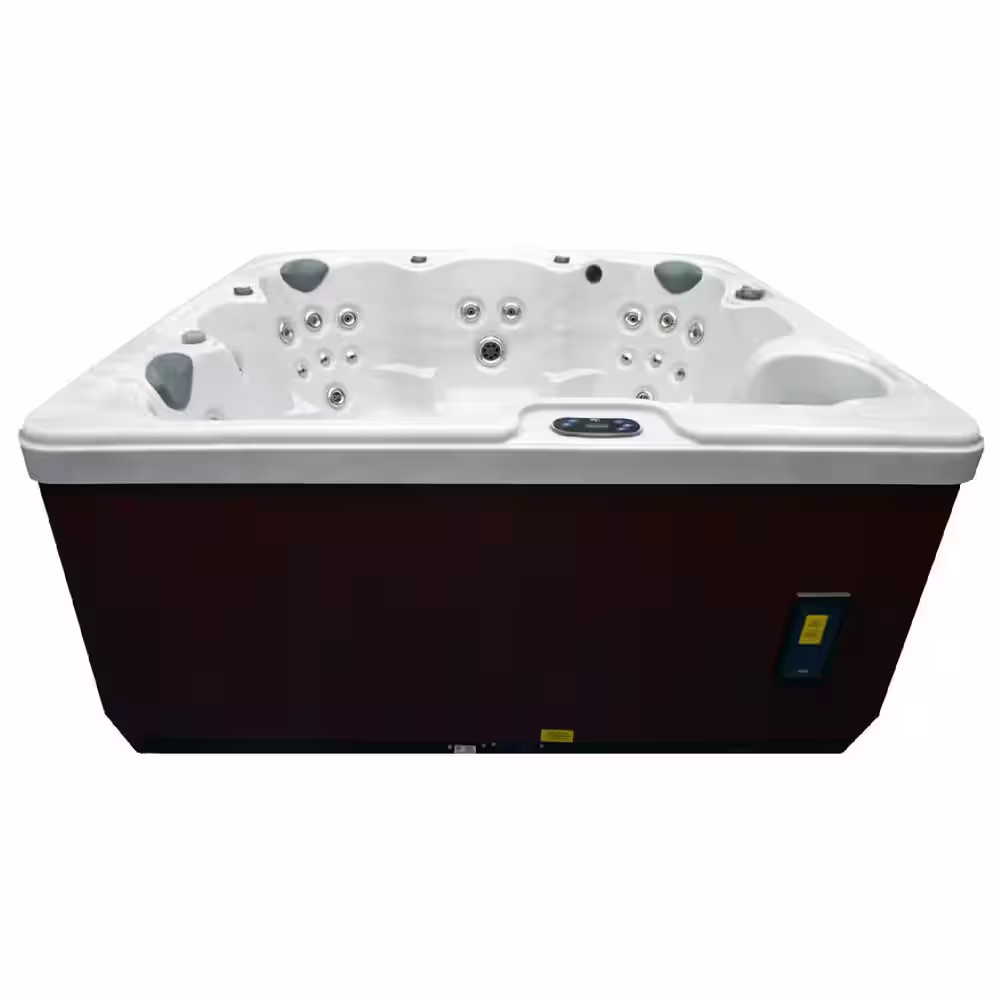 Home and Garden Spas 6-Person 71 Jet Spa with MP3 Auxiliary Hookup