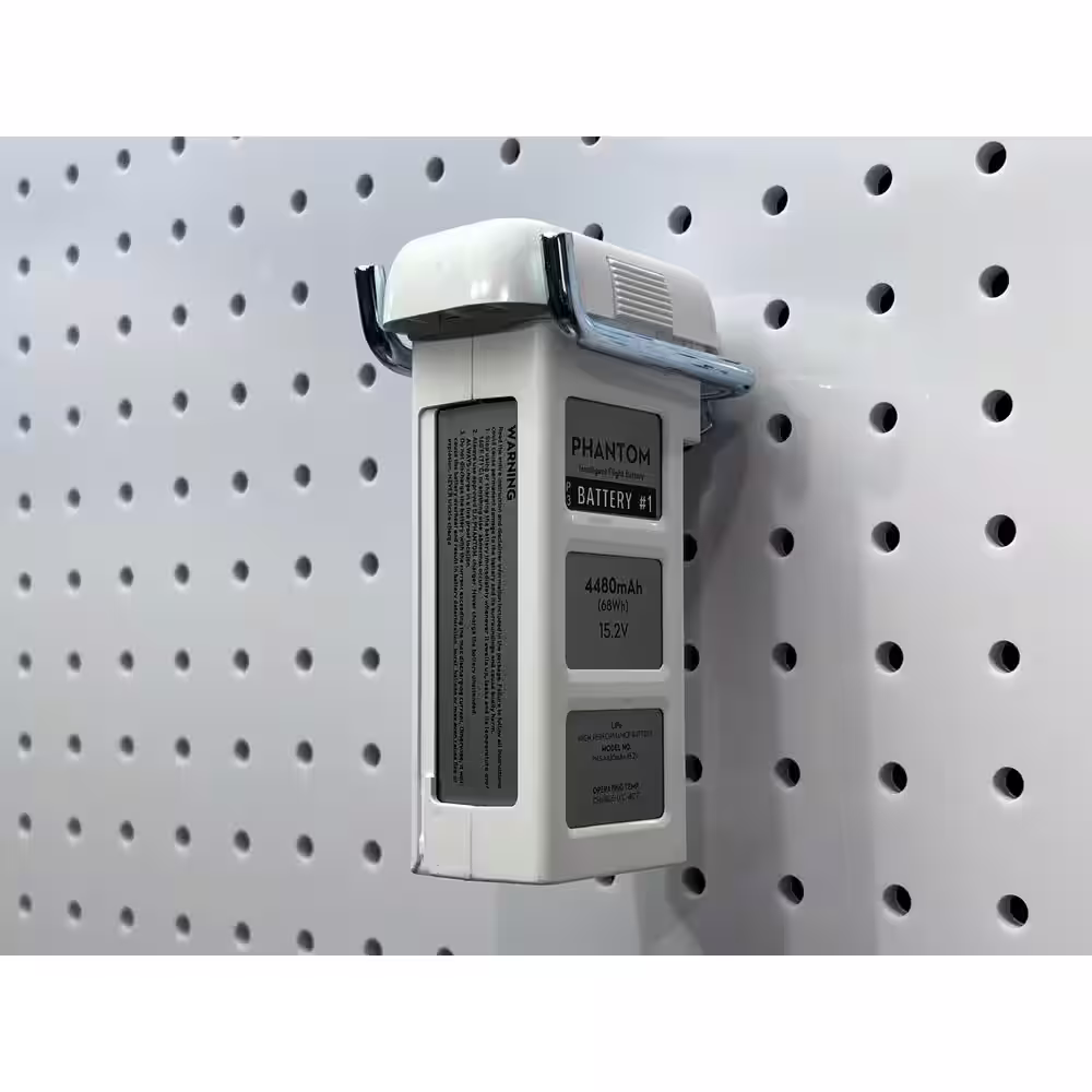 Triton Products 2-3/4 in. Double Rod 80 Degree Bend 1/4 in. Dia Zinc Plated Steel Pegboard Hook (10-Pack)