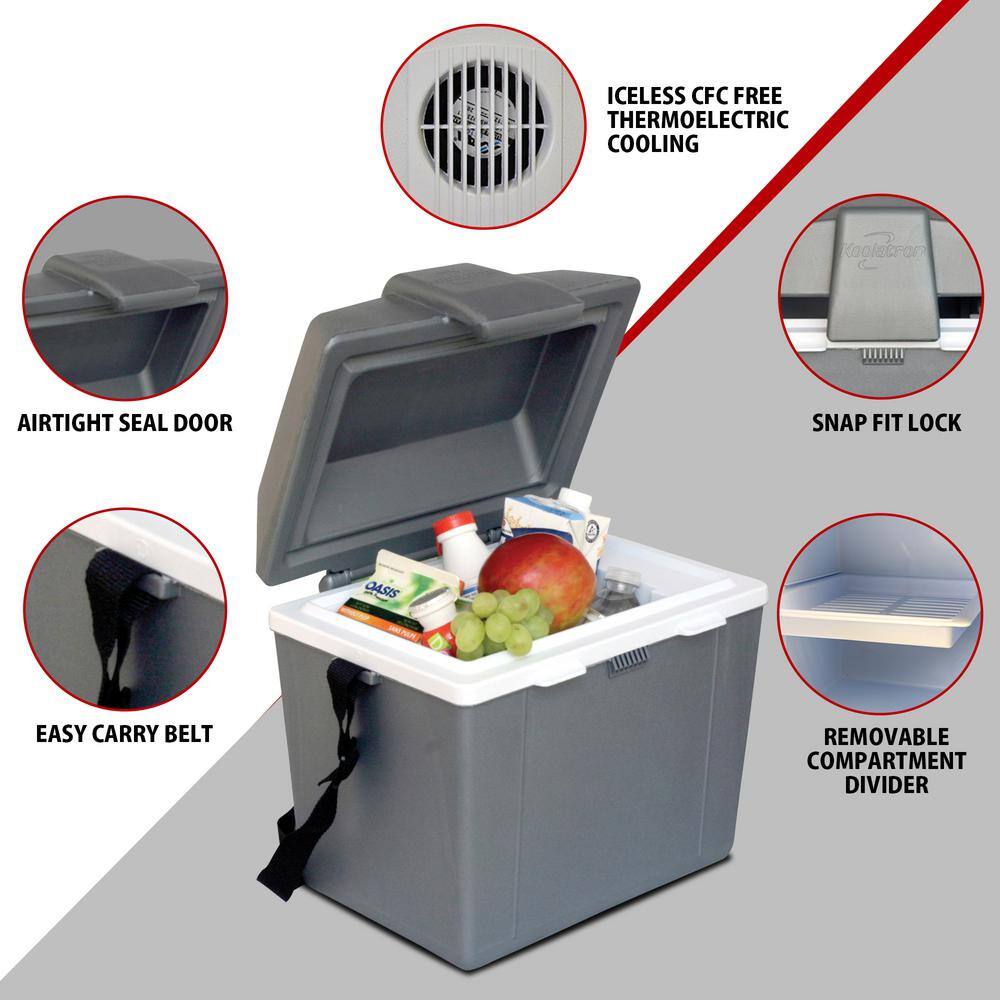Koolatron 8 Qt. (7L) Traveller III Thermoelectric Cooler