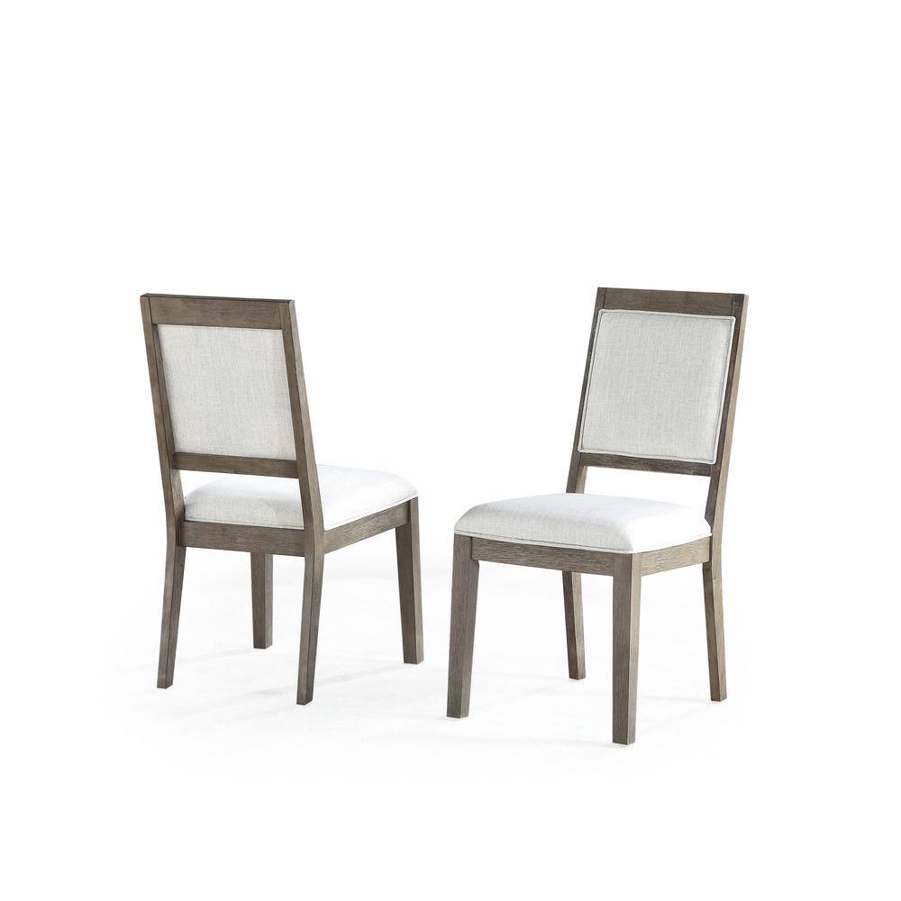 Steve Silver Molly Upholstered Linen Side Chair (Set of 2)