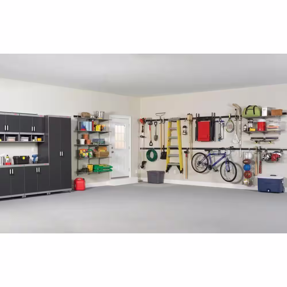 Rubbermaid FastTrack 16 in. x 48 in. Wire Garage Wall Shelving
