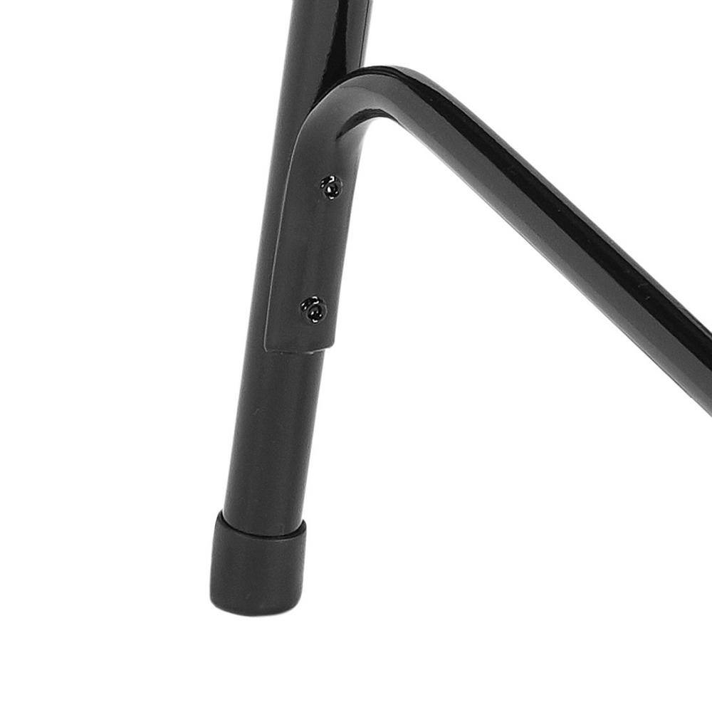 National Public Seating Black Metal Stackable Folding Chair (Set of 4)